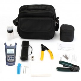 Fiber Optic FTTH Tool Kit FC-6S Cutter Cleaver Optical Power Meter Visual Device FTTH Assembly Optical Fiber Termination Tool Kit